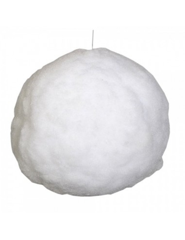 Bolas de nieve de algodón para escaparates y ambiente invernal