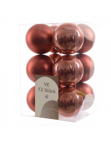 Bolas de navidad brillo de plástico luxe para la decoración árboles navideños para tiendas y centros comerciales