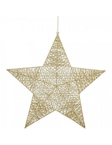 Estrella decorativa de alambre contorneada para la decoración de centros comerciales calles y tiendas