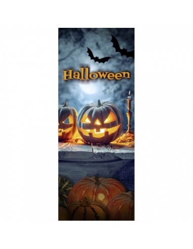 Banner Calabazas Halloween Para escaparates y fiestas en Halloween