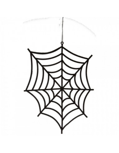 Tela araña Halloween colgante Para escaparates y fiestas en Halloween