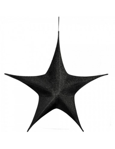 Estrella plegable brillante para la decoración de centros comerciales calles y tiendas
