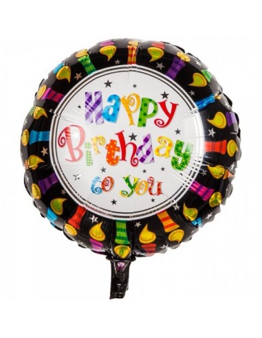 Globo de aluminio Happy Birthday para la decoración de fiestas populares y escaparates