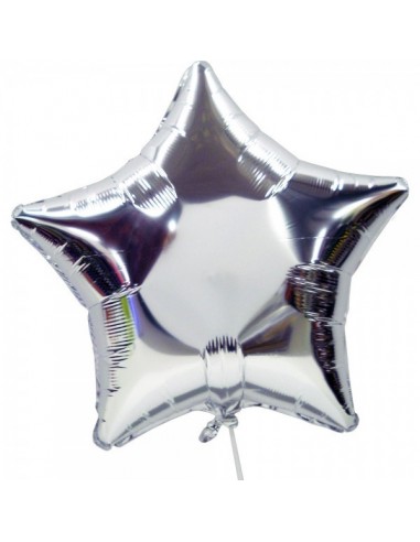 Globo aluminio estrella para la decoración de fiestas populares y escaparates