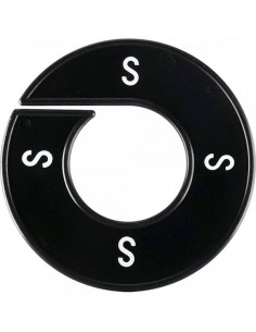 Disco tallas S  para el interior de espacios de tiendas o comercios