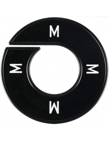 Disco tallas M  para el interior de espacios de tiendas o comercios