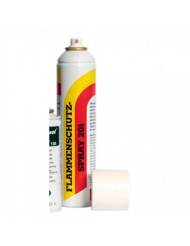Spray retardante de llamas B1 para el interior de espacios de tiendas o comercios