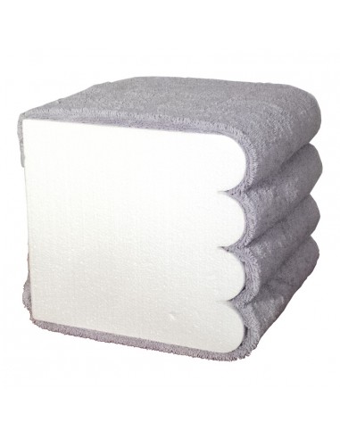 Expositor de toallas poliestireno para el interior o escaparates de espacios de tiendas o comercios