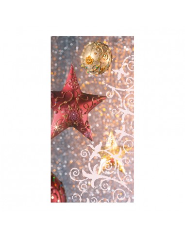 Banner-foto estrellas de Navidad para la decoración del fondo decorativo en los escaparates de tiendas