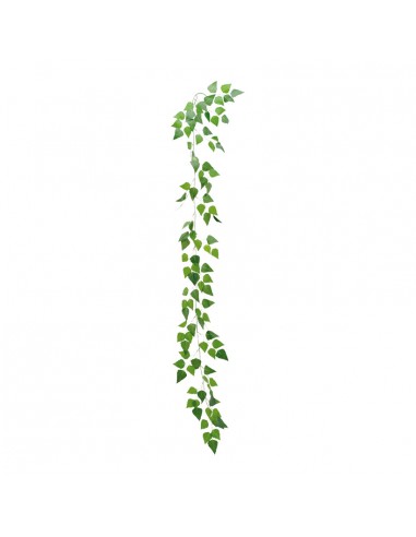 Guirnalda de hojas de abedul para la decoración de verano en escaparates de tiendas o comercios