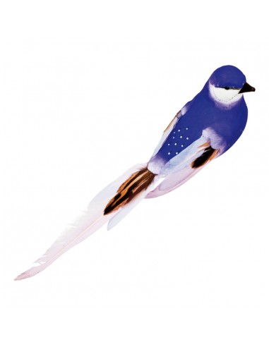 Pájaro con clip para la decoración de verano en escaparates de tiendas o comercios