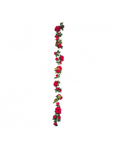 Guirnalda de rosas para la decoración en del día de los enamorados
