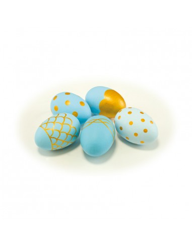 5 huevos de pascua para la decoración de verano en escaparates de tiendas o comercios