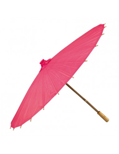 Paraguas de papel para la decoración de verano en escaparates de tiendas o comercios