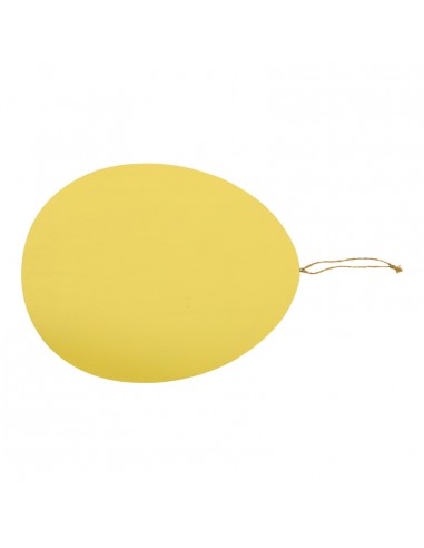 Huevo de pascua con colgador para la decoración de verano en escaparates de tiendas o comercios