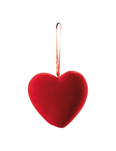 Corazón de terciopelo para la decoración en del día de los enamorados
