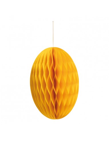 Huevo de panal para la decoración de verano en escaparates de tiendas o comercios