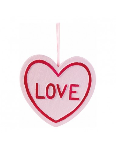 Corazón con letras »amor« para la decoración en del día de los enamorados