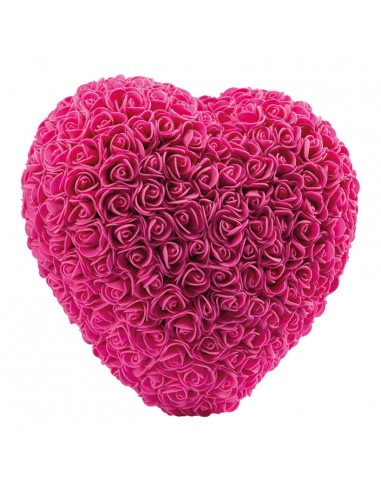 Corazón de rosa para la decoración en del día de los enamorados