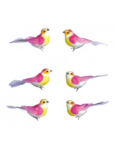 Aves para la decoración de verano en escaparates de tiendas o comercios