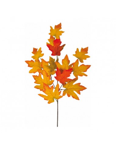 Rama de otoño con hojas de arce para escaparates otoñales en tiendas y centros comerciales