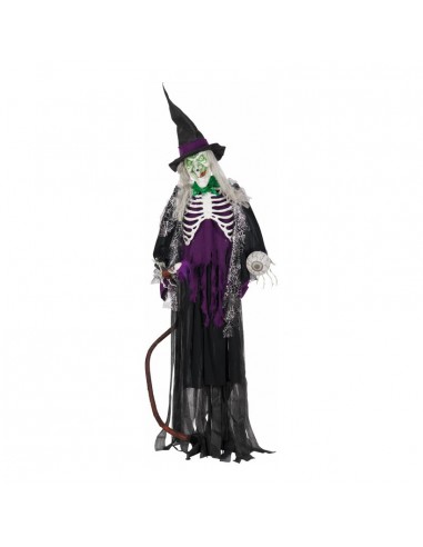 Figura de bruja Para Halloween en escaparates y fiestas
