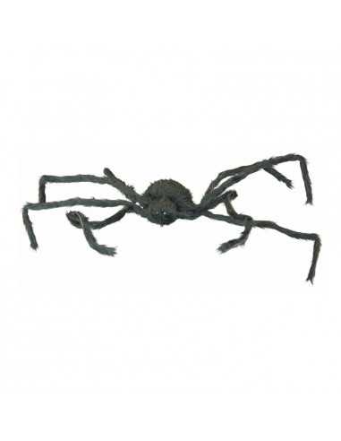 Araña con sonido y luces para Halloween en escaparates de tiendas