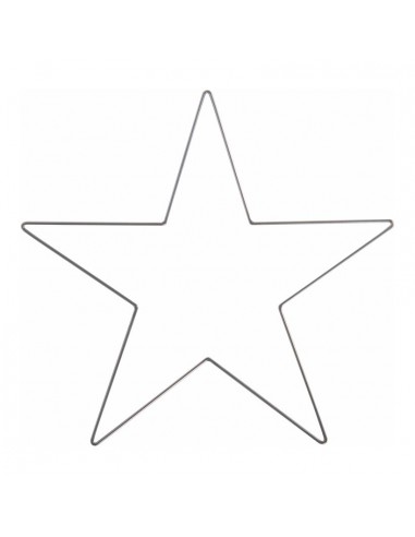 Estrella de metal para la decoración de centros comerciales calles y tiendas