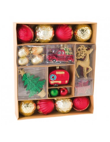Bolas de Navidad surtido para la decoración árboles navideños para tiendas y centros comerciales