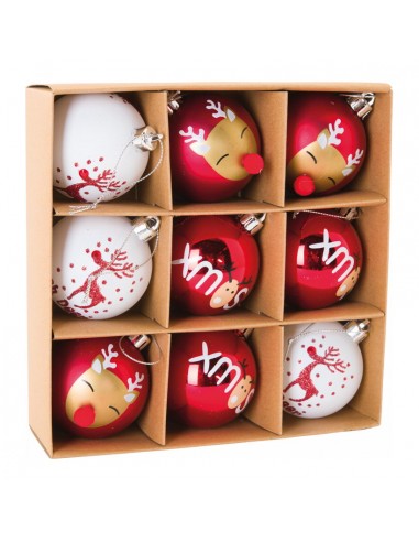 Bolas de Navidad surtido para la decoración árboles navideños para tiendas y centros comerciales