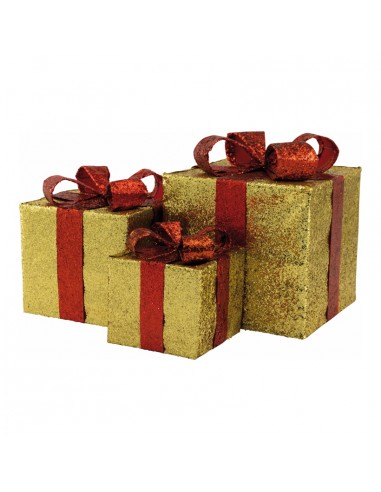 Cajas de regalo para la decoración de árboles de navidad