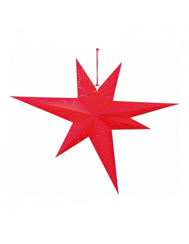 Estrella plegable de 7 puntas para la decoración de centros comerciales calles y tiendas