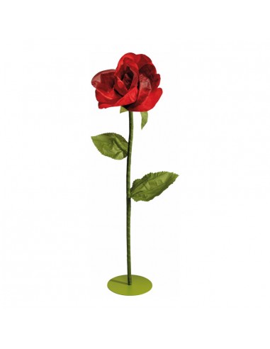 Rosa con tallo XXL para la decoración del día de los enamorados en centros comerciales tiendas