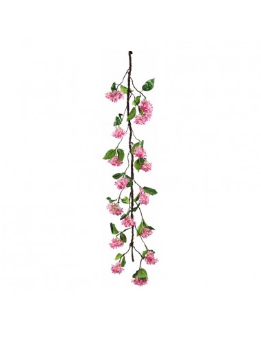 Guirnalda de hortensia para la decorar en primavera centros comerciales y escaparates