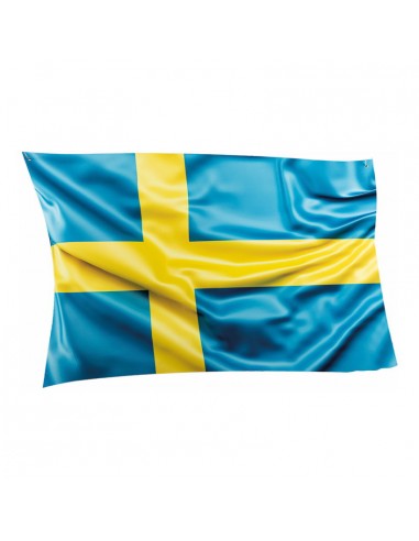 Bandera Suecia para decoración futbolística y deportes en escaparates