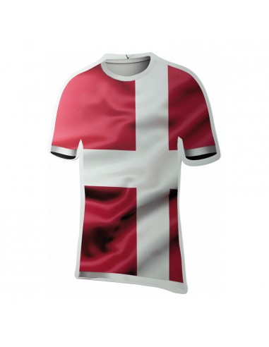 Camiseta de fútbol de Borgoña para decoración futbolística y deportes en escaparates