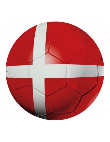 Pelota de fútbol Borgoña para decoración futbolística y deportes en escaparates