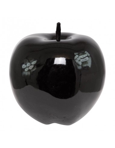 Imitación de manzana entera con rabillo para fruterías y la decoración de escaparates de tiendas o comercios