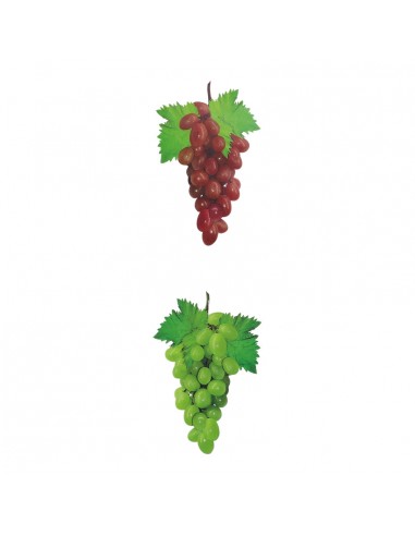 Racimo de uvas impreso ambos lados para fruterías y la decoración de escaparates de tiendas o comercios