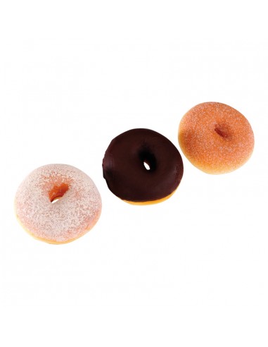 Imitación de berlinas-donuts variados para panaderías pastelerías y escaparates de tiendas