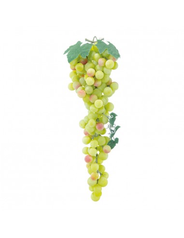 Uva verde decorativa para la decoración de la vendimia en licorerías catas bodegas de vino