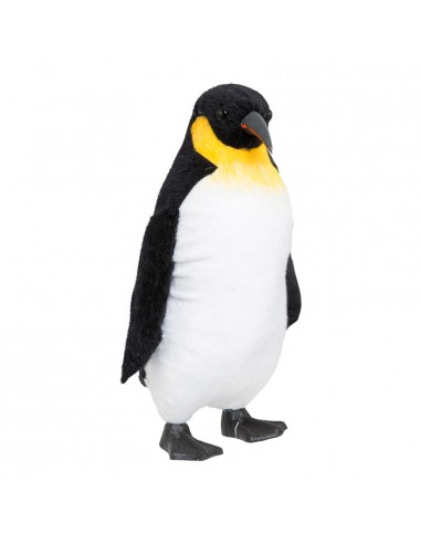 Pingüino decorativo para decoración de escaparates en invierno