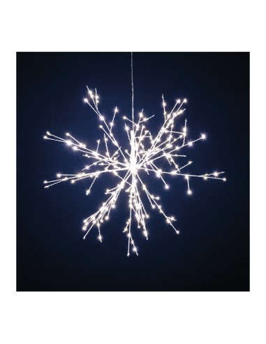 Estrella de nieve con micro LED para la decoración de centros comerciales calles y tiendas