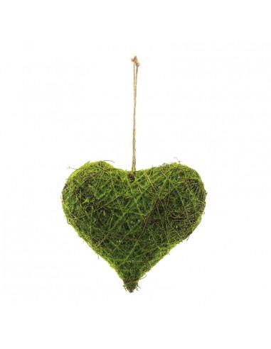 Corazón de hierba decorativa para la decoración navideña de centros comerciales calles tiendas