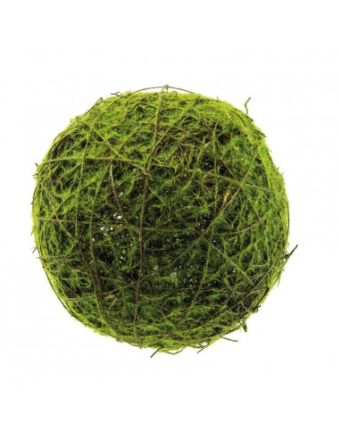 Bola hecha de hierba decorativa para la decoración navideña de centros comerciales calles tiendas