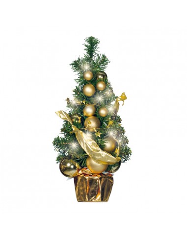 Árbol de Navidad para la decoración de navidad con bolas y accesorios