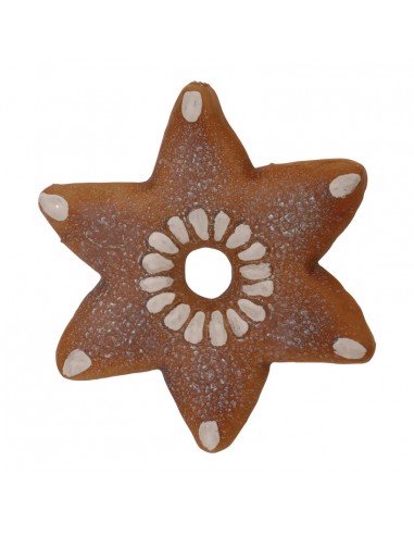 Estrella de pan de jengibre para la decoración navideña de centros comerciales calles tiendas