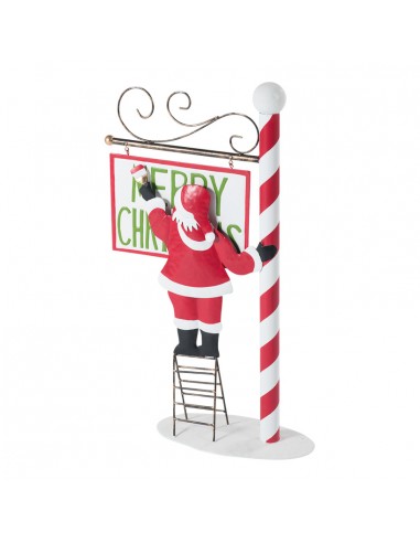 Señal de feliz Navidad para la decoración navideña de centros comerciales calles tiendas