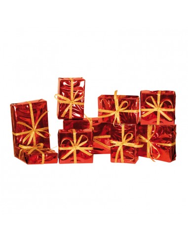 Set de paquetes de regalo para la decoración de árboles de navidad