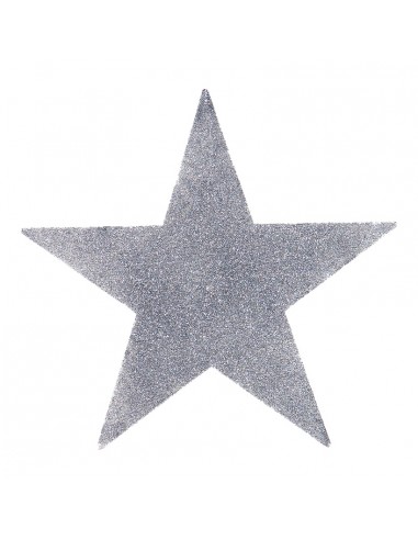 Estrella plana brillante para la decoración de centros comerciales calles y tiendas